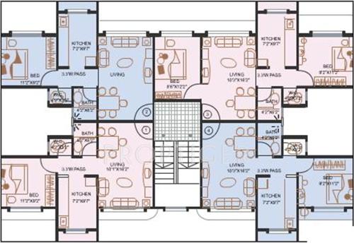  city Images for Cluster Plan of Evershine City