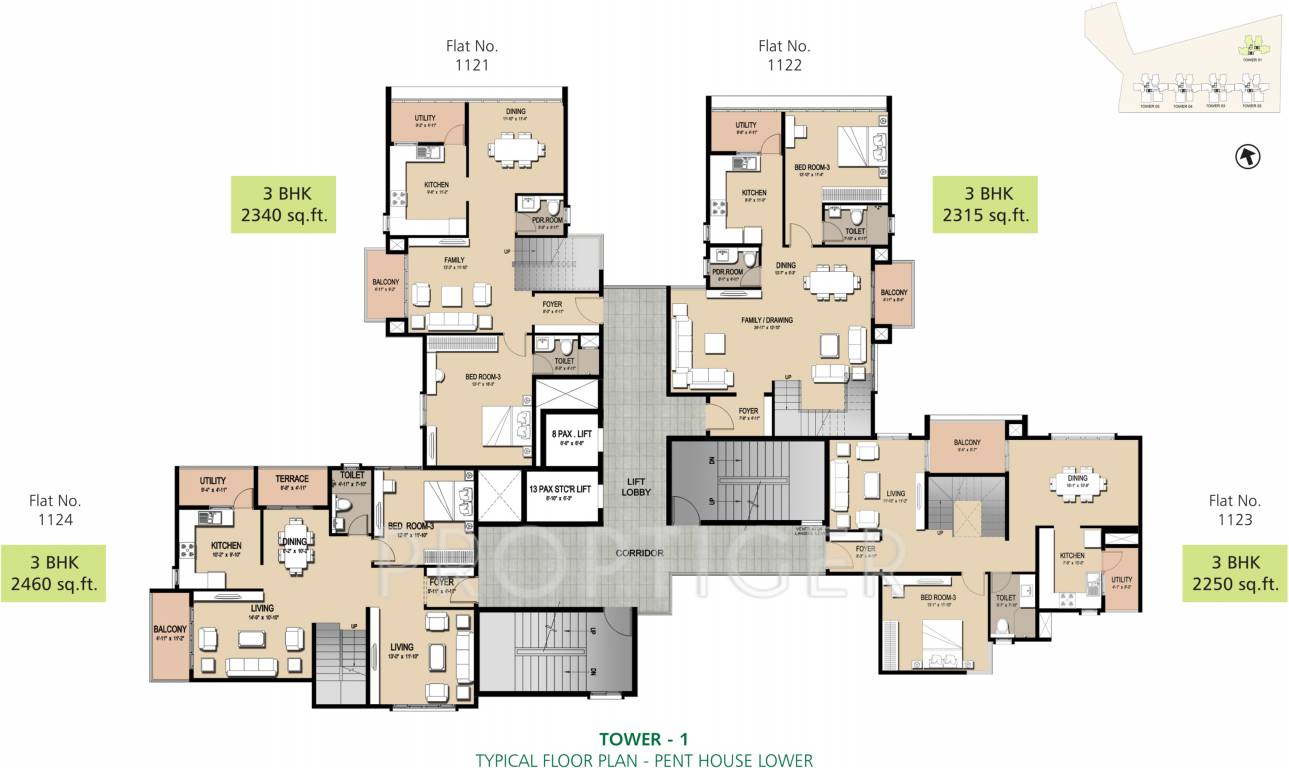 Images for Cluster Plan of Golden Panorama