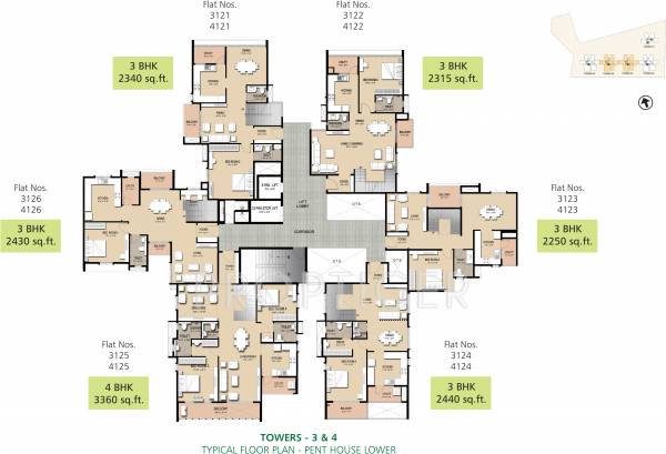 Images for Cluster Plan of Golden Panorama