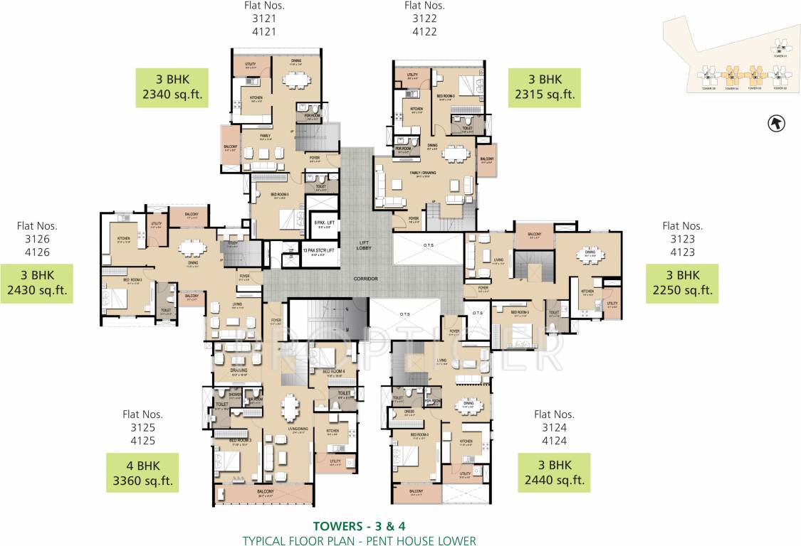 Images for Cluster Plan of Golden Panorama
