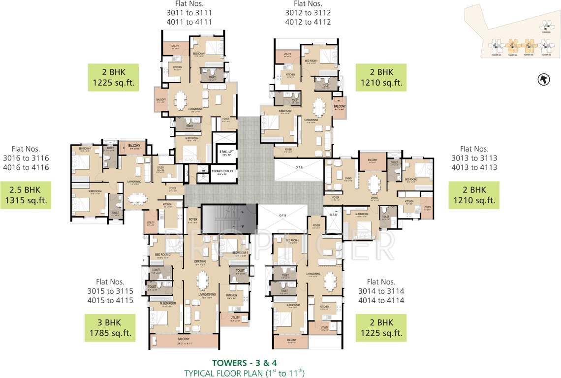 Images for Cluster Plan of Golden Panorama