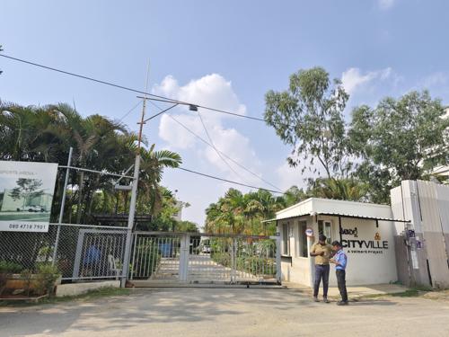  city-ville Entrance Gate Security Cabin