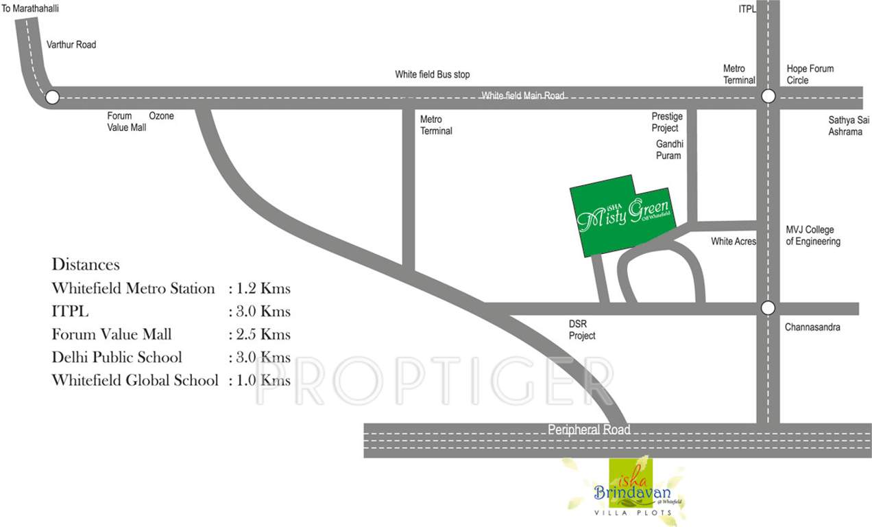  brindavan Images for Location Plan of Isha Infra Brindavan
