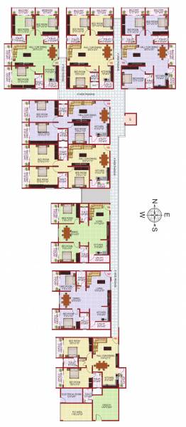 Block A Cluster Plan casablanca Block A Cluster Plan
