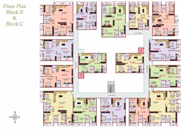 Block B Cluster Plan casablanca Block B Cluster Plan