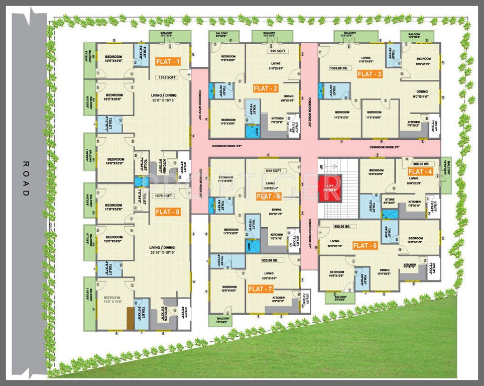 Images for Cluster Plan of SSR Kabini
