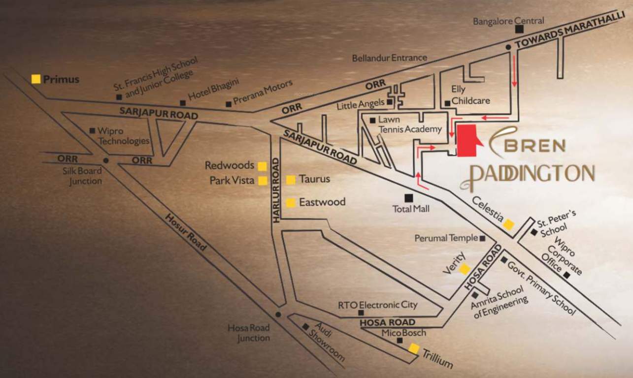  paddington Images for Location Plan of Bren Paddington