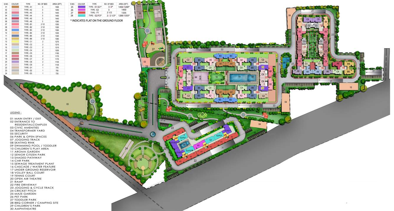 summitt Images for Layout Plan of Shriram Summitt