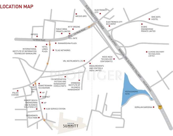summitt Images for Location Plan of Shriram Summitt