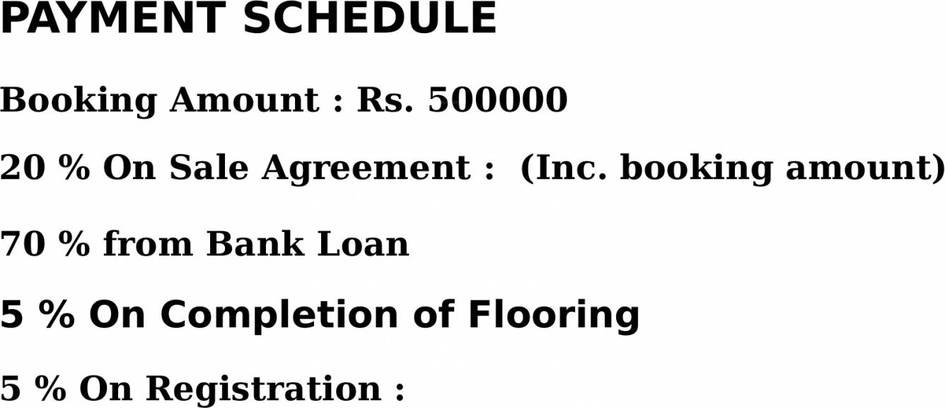 Images for Payment Plan of CMRS Courtyard Payment Plan