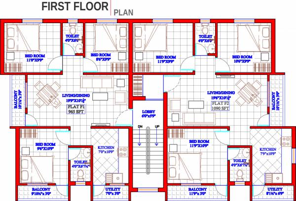 Images for Cluster Plan of Oyester Chandra Pushpanjali Images for Cluster Plan of Oyester Chandra Pushpanjali