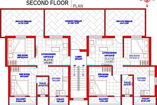 Images for Cluster Plan of Oyester Chandra Pushpanjali Images for Cluster Plan of Oyester Chandra Pushpanjali