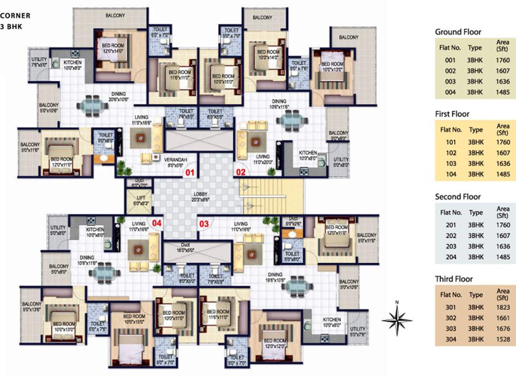  misty green Images for Cluster Plan of Isha Misty Green