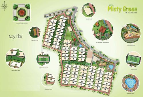  misty-green Images for Layout Plan of Isha Misty Green