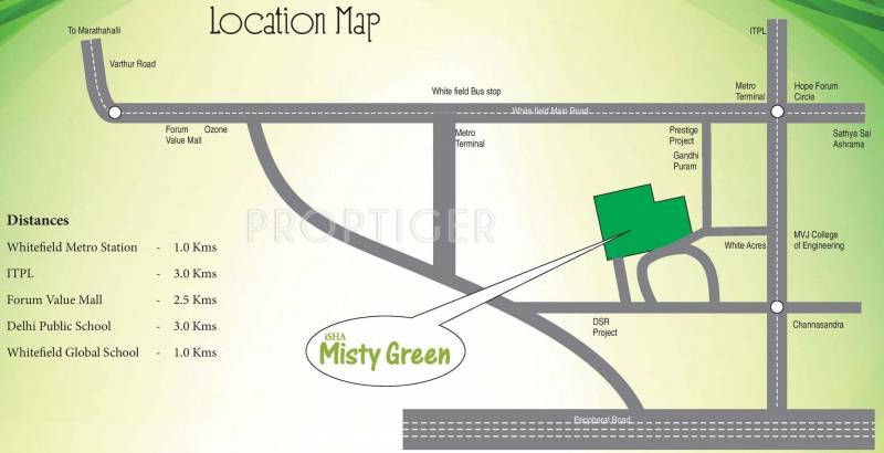  misty-green Images for Location Plan of Isha Misty Green