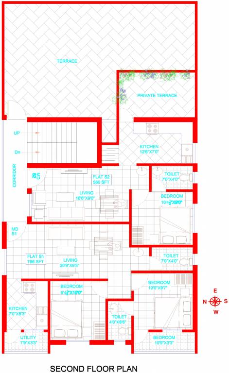 Images for Cluster Plan of Oyester Aashirwad