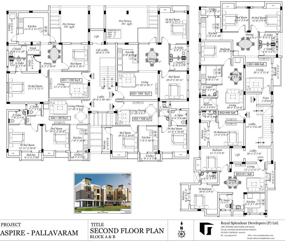aspire Images for Cluster Plan of Royal Aspire