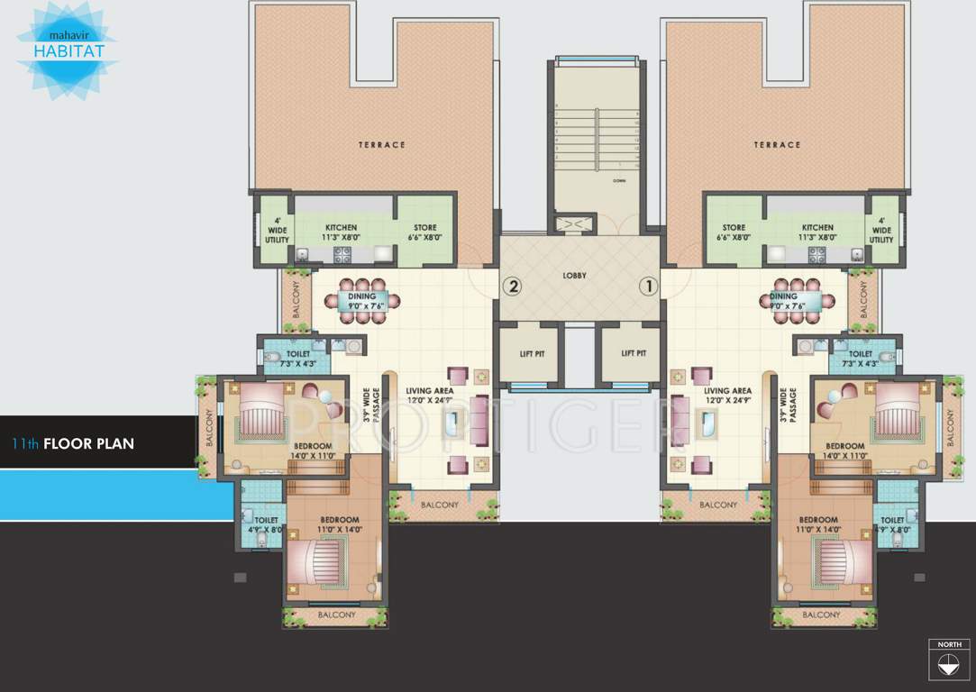 Images for Cluster Plan of Damji Shamji Shah Mahavir Habitat