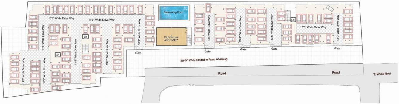Images for Cluster Plan of Aashrithaa Purvi Pristine