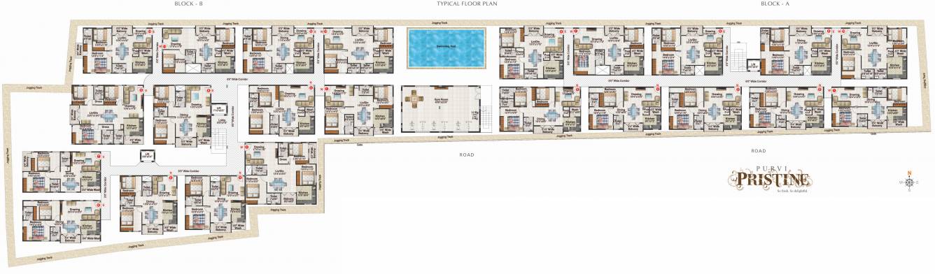 Images for Cluster Plan of Aashrithaa Purvi Pristine