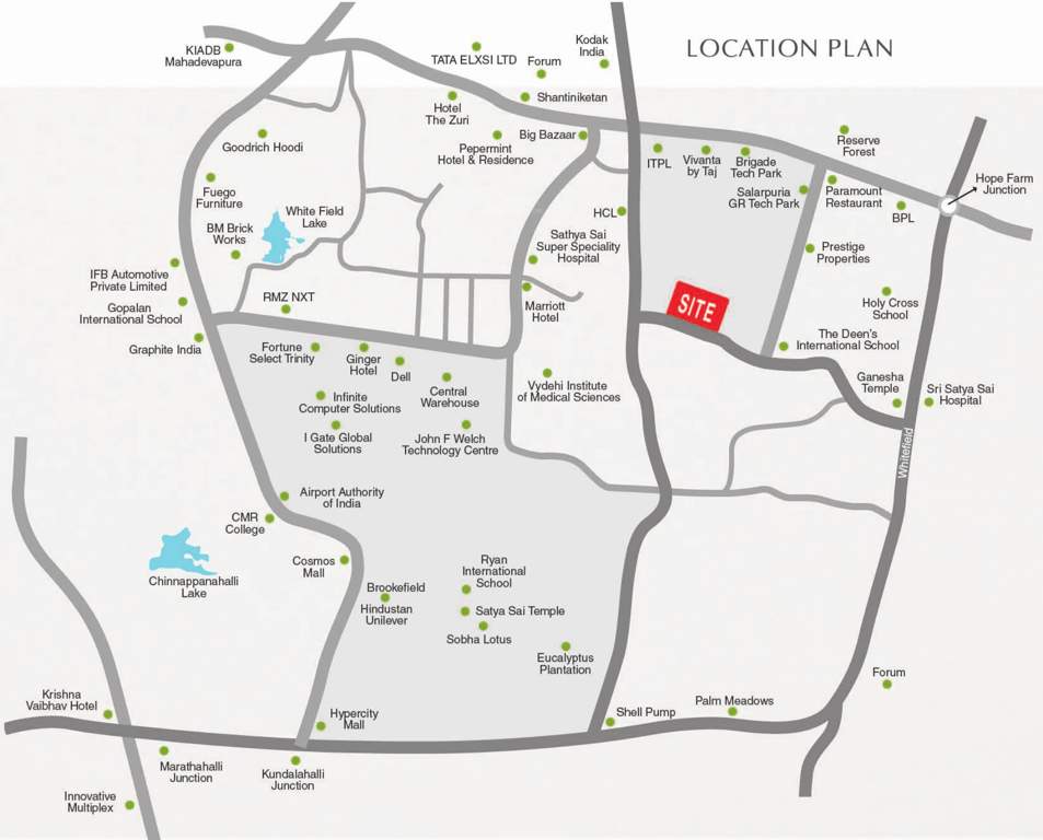purvi pristine Images for Location Plan of Aashrithaa Purvi Pristine
