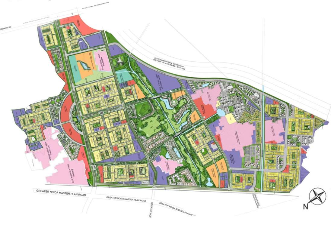  aastha pride mig zone i Master Plan