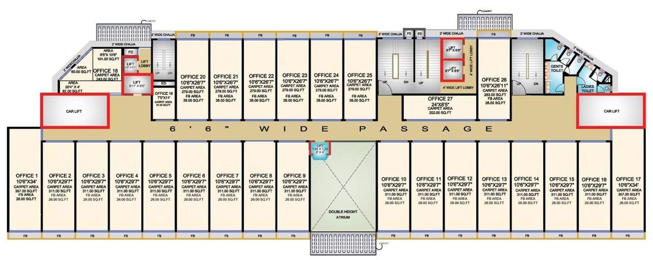 Images for Cluster Plan of Soman Sun Soman Square