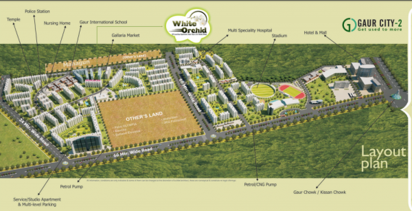  white-orchid Layout Plan