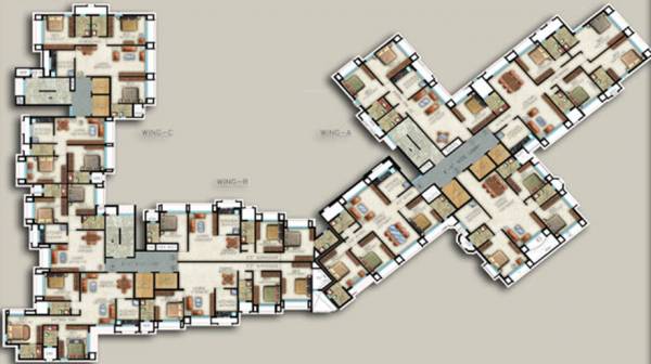 Images for Cluster Plan of Kukreja Golfscappe Images for Cluster Plan of Kukreja Golfscappe