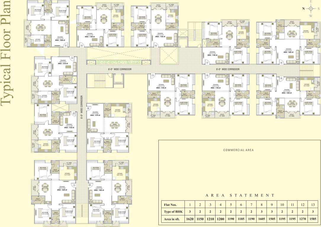 Images for Cluster Plan of Saroj White Sands