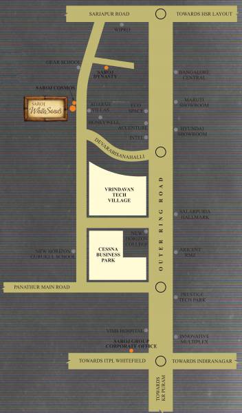 Images for Location Plan of Saroj White Sands