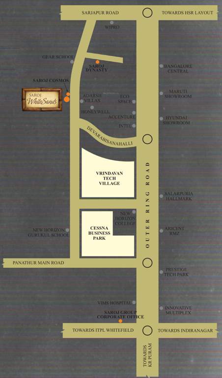 Images for Location Plan of Saroj White Sands