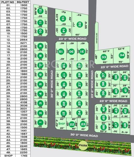 Images for Layout Plan of  Sakthi Mangala Nagar