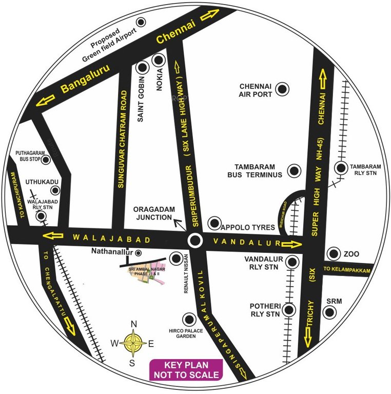 Images for Location Plan of  Sri Ambal Nagar