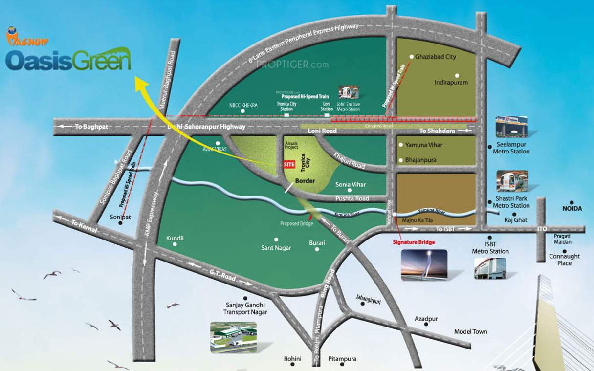 oasis green Images for Location Plan of Magnum Oasis Green