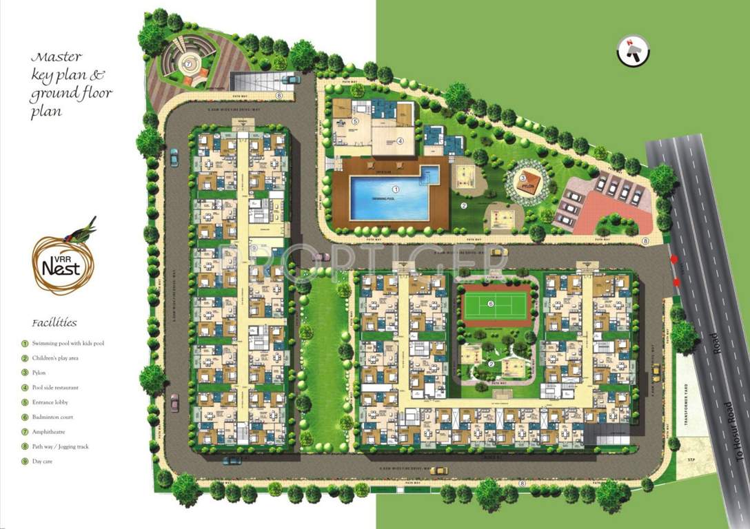  nest Images for Master Plan of VRR Nest
