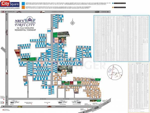 Images for Layout Plan of City NRI First City Images for Layout Plan of City NRI First City