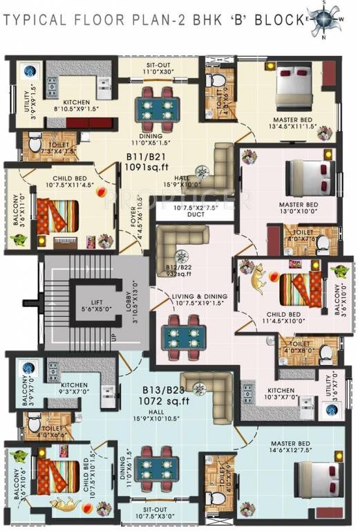 Images for Cluster Plan of Mugundhan Visalatchi Enclave