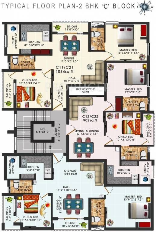 Images for Cluster Plan of Mugundhan Visalatchi Enclave
