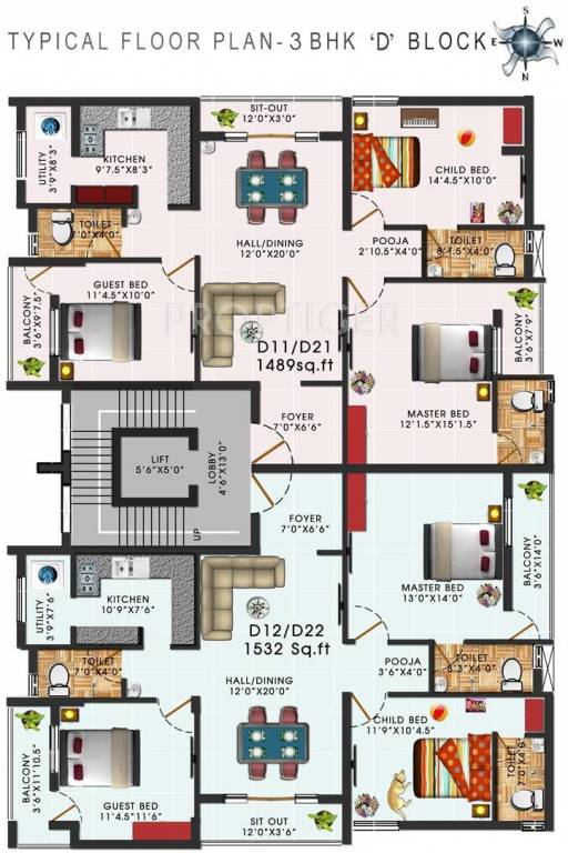 Images for Cluster Plan of Mugundhan Visalatchi Enclave