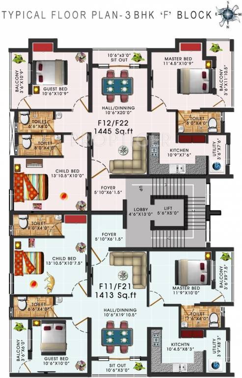 Images for Cluster Plan of Mugundhan Visalatchi Enclave