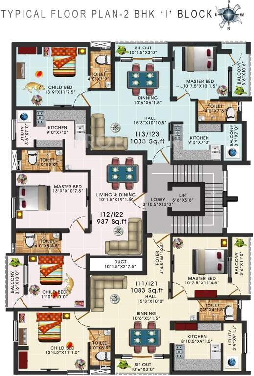 Images for Cluster Plan of Mugundhan Visalatchi Enclave