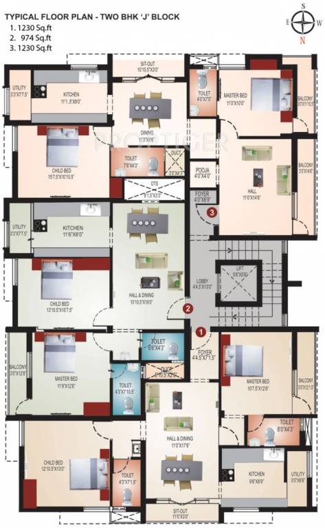 Images for Cluster Plan of Mugundhan Visalatchi Enclave