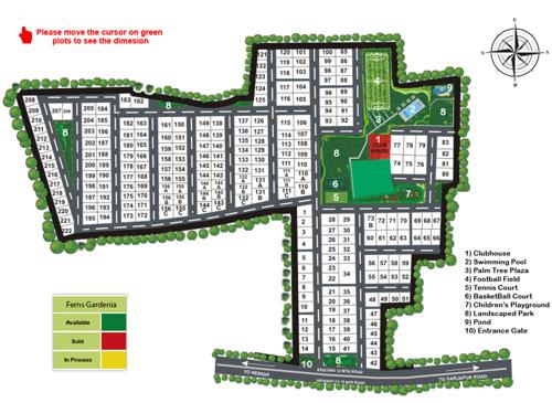 Images for Layout Plan of Ferns Gardenia gardenia Images for Layout Plan of Ferns Gardenia