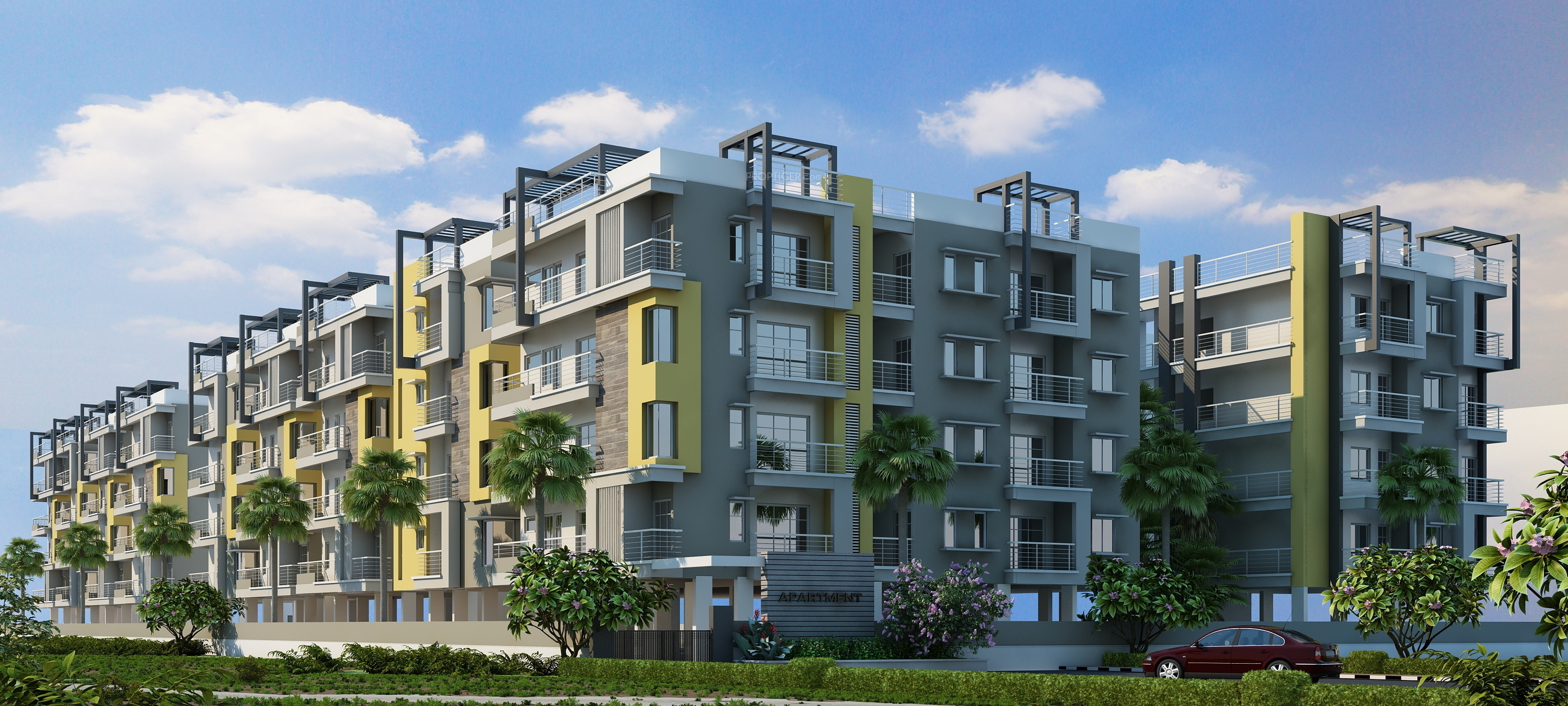 1360 sq ft 3 BHK 2T Apartment for Sale in Dwarakamai Olive Apartments ITPL Bangalore