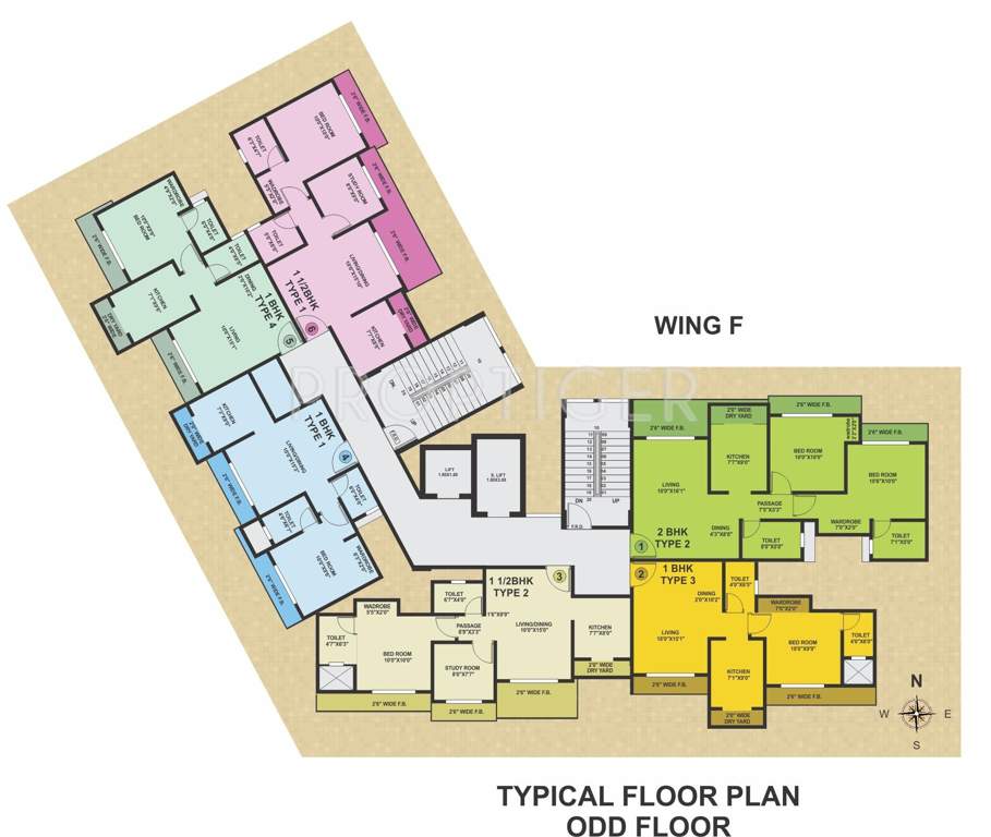  epitome Tower7 Cluster Plan