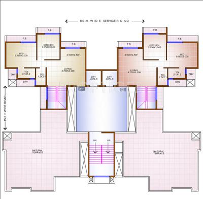 Images for Cluster Plan of Naman Bhumika Heights