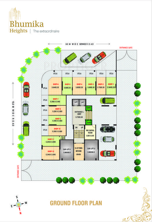 Images for Cluster Plan of Naman Bhumika Heights