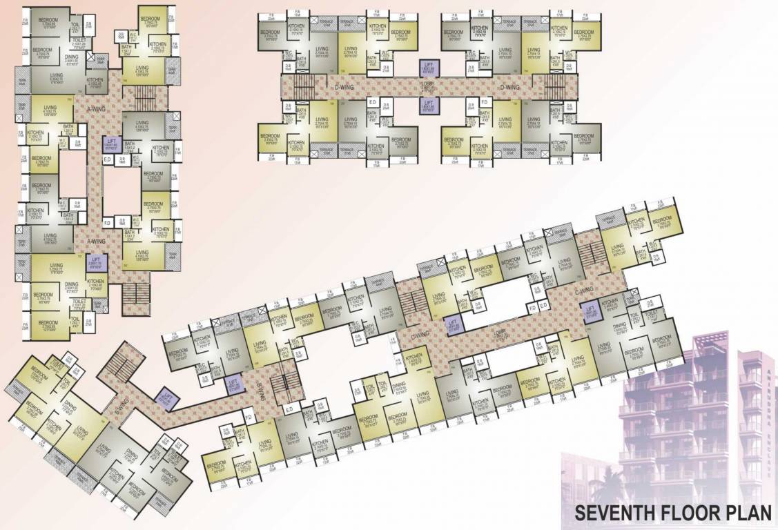 Images for Cluster Plan of Laxmi Group Aniruddha Enclave
