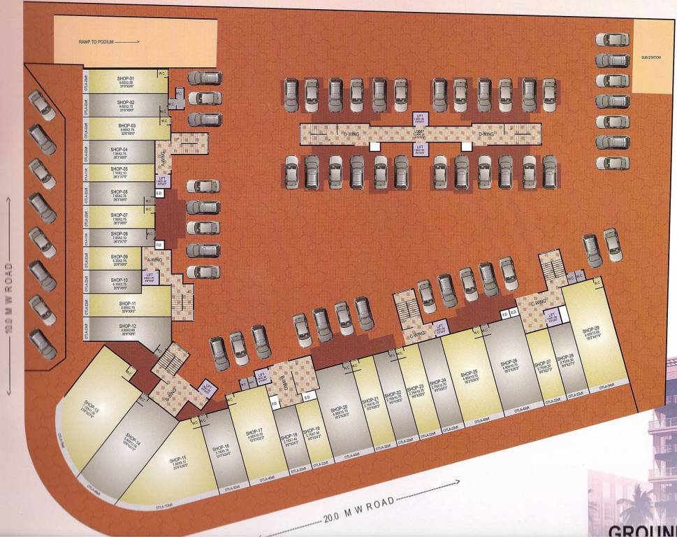 Images for Cluster Plan of Laxmi Group Aniruddha Enclave